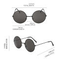 【SHOUMAN factory Store
】Anime Kaisen Glasses Gojo Satoru Steampunk Round Frame Eyewear Halloween Fashion Cosplay Accessories.