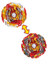 Laike Beyblade Burst Flame B-172 World Spriggan B172 Gyro with Launcher Handle Set Flame Brand. 