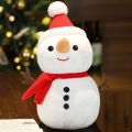 23CM Cartoon Santa Claus Plush Toy Stuffed Elk Snowman Animal Pillow Dolls Christmas Gifts For Children Birthday Decor. 