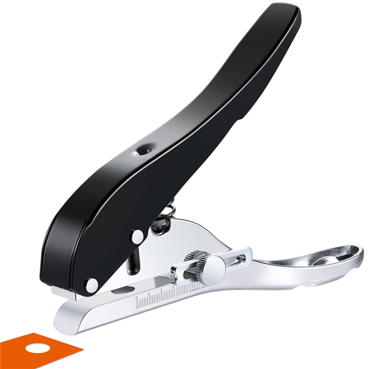 Hole Punch 1/4 Inch-6mm Single Hole Hole Punch,Heavy Duty Hole Punch