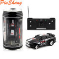 PinShang Mini Cans Remote Control Car With Light Effect Electric Racing Car Model Toys For Children Birthday Gifts. 