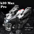 LH K10 Max Drone Brushless Motor Professional Three Camera Intelligent Optical Flow Localization Four-way Obstacle Avoidance Drone. 