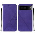 lthmy for Google Pixel 7 Pro case slim Embossed PU Leather Flip Stand Wallet Card Slots Cover.