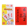 36pcs Baby Math Card English Learning Arithmetic Cards Early Education Toy Division Method Math Toy Learning Toys for Children. 