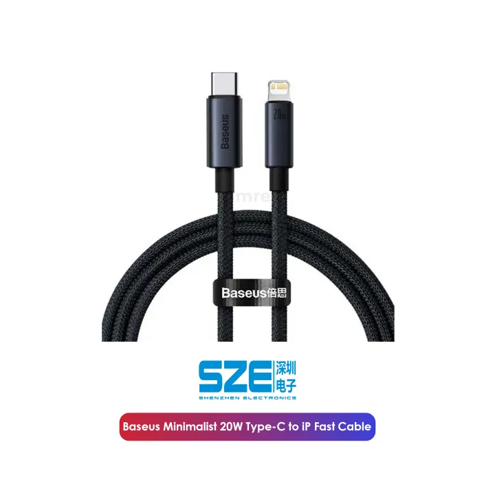 Baseus%2020w%20Minimalist%20Series%20Fast%20Charging%20Data%20Cable%20Type%20C%20to%20Lightning%20-%20Image%202