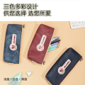 Deli 66976 Denim Triangle Bag Multi-Purpose Pencil Case (mixed).