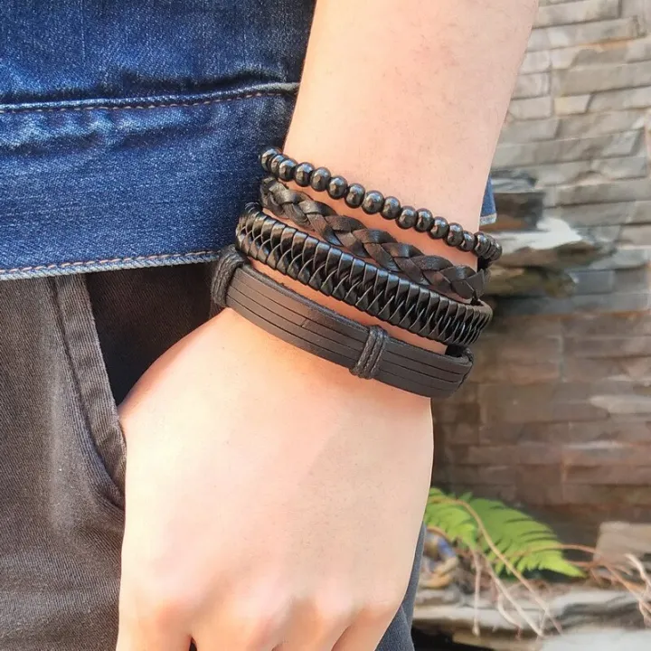 1Set%203/4Pcs%20Mix%20Leather%20Bracelet%20Men%20Multi-layer%20Bracelet%20Ladies%20Punk%20Casual%20Mens%20Bracelets%20Jewelry%20Accessories%20Classic%20Pulseira%20-%20Image%207