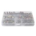 ZOROOM Threaded Inserts Nuts, Wood Insert Assortment Tool Kit, M4/M5/M6/M8 Furniture Screw Inserts Bolt Fastener(660 PCS). 
