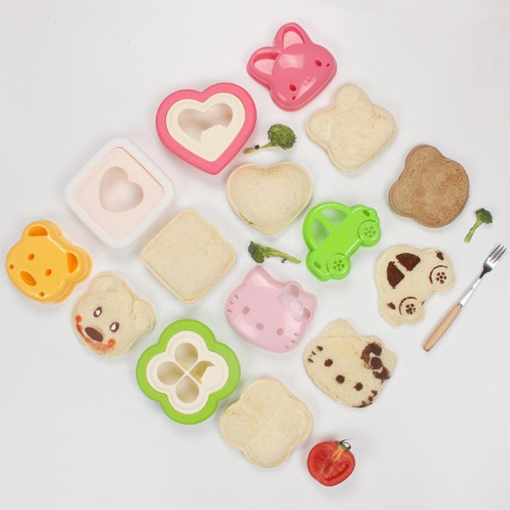 Teddy Bear Sandwich Mold Bento Lunch Sandwich Bread Mold Cutters