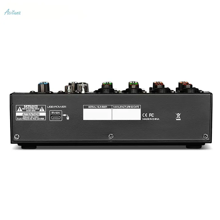 6%20Channel%20Mixer%20Professional%20256%20Reverb%20Effect%20Audio%20Mixer%20Sound%20Board%20System%20for%20Computer%20-%20Image%203