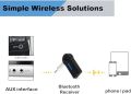 Wireless Car Bluetooth Receiver Adapter 1234. 