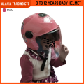 Baby Bike Helmet for Kids (3–12 Years) – Boys & Girls Safety Cycling Helmet – Pink.