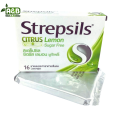 Strepsils Citrus Lemon (Sugar Free) 16 Lozenges (Thailand). 