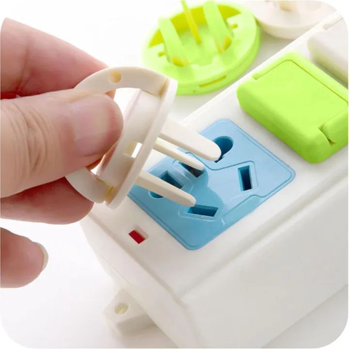 10%20Pcs%20(5%20Pcs%202%20Pin%205pcs%203%20Pin)Child%20Safety%20Protection%20Socket%20Plug%20Protector%20Baby%20Electric%20Shock%20Protection%20Power%20Supply%20Cover%20Anti-Electric%20with%20Hidden%20Pull%20Handle%20Outlet%20Covers%20-%20Image%203