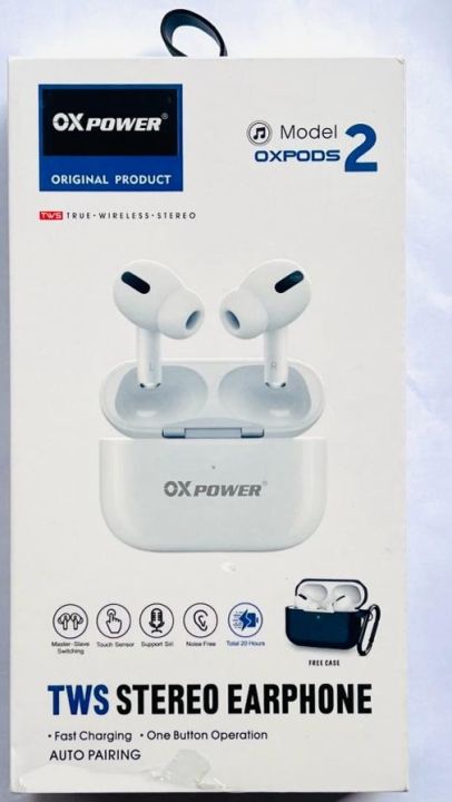 Airpods Ox Power Oxpods2 Bluetooth