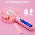 USB Handeld Rechargeable Mini Electric Handheld Fan Free Battery. 