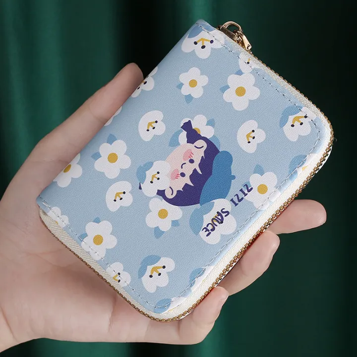 Women's%20Cartoon%20Cute%20Japanese%20Girl%20Heart%20Small%20Coin%20Purse%20Short%20ID%20Card%20Package%20All-In-One%20Bag%20-%20Image%206