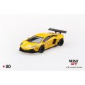MINI GT 1:64 LP700 Car Model LBWK Yellow Alloy Diorama Collection Miniature Carros Toys 80.