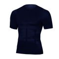Men Body Toning T-Shirt Body Shaper Corrective sture Shirt Slimming Belt Belly Abdomen Fat Burning Compression Corset. 
