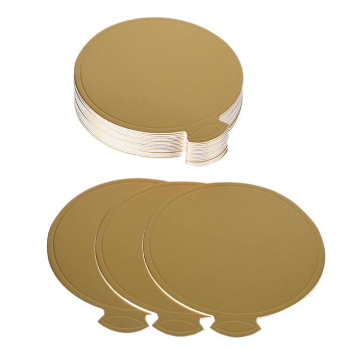 Sourcing Map 200pcs Mini Cake Boards, Mousse Cake Cardboards Square Cake Bases Plates Cupcake Dessert Displays Base Tray For Cupcakes, Cakes - View #11