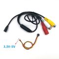 Super Small Mini Analog Camera 700TVL CMOS Color CCTV Lens Size 5x5mm for Aerial Aircraft. 