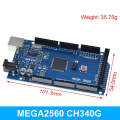 Pro Mini MEGA 2560 Mega+WiFi R3 ATmega2560 Chip CH340G for Arduino Mega R3 Development Board WeMos ESP8266 Replacement Accessories. 