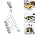Toast Slice Holder Oven Stainless Steel Sandwich Rack for Roasting Household.