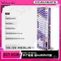 Valkyrie Vk99 Gaming Keyboards 3 Modes Gamer Keyboards 98% Wireless Bluetooth Keyboards Hot Swap Rgb Anime Mechanical Keyboards. 