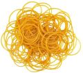 50pcs Rubber Bands Thick Medium Size Elastic Bands Stationary for Office Supplies Travel Home Items Fixing and Organizing, Yellow High Elasticity. 