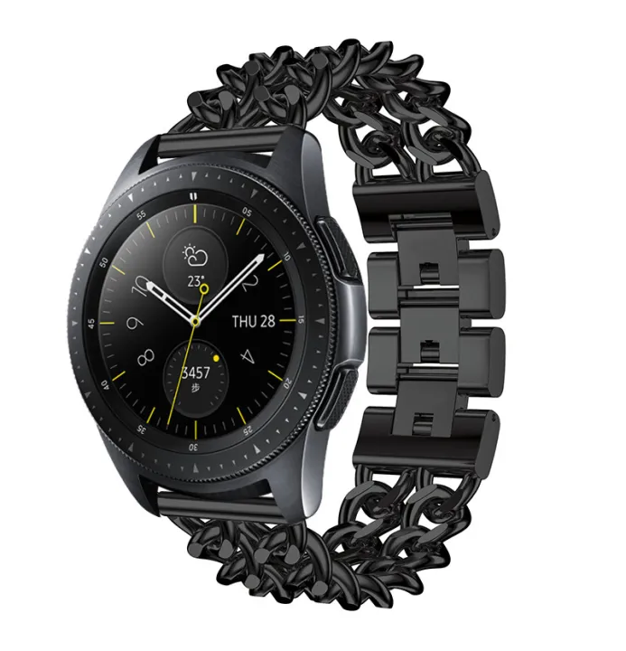 %5Bautismaut%5D%20Suitable%20for%20Samsung%20Watch%20Stainless%20Steel%20Metal%20Strap%20Denim%20Chain%20Galaxy%20Watch%203/4/5/6%2043/47mm%20-%20Image%203