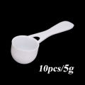 10PCS 1/3/5/10g Measuring Spoons Coffee Protein Milk Powder Scoop Kitchen Plastic.