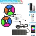WiFi Smart RGB Music Controller for LED Strip Light + Infrared Remote Control 24 Keys Wireless for Color Strip Lights. 