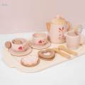 Toddlers Afternoon Tea Time Tea Set Play Kitchen Accessories for Children.