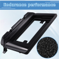 For 4 A8 2019-2023 Car Radio Frame Fascia Panel Android Stereo Player LHD.