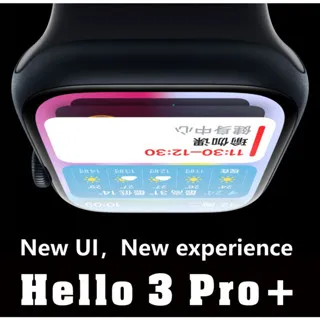 Hello 3 Pro+ Smart Watch Men 4GB ROM 45mm NFC Compass Women Smartwatch Always on Display Sport smartwatch.