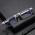 Portable Smart Folding Reading Glasses Blue Light Blocking For Men Metal Round Square Elder Eyeglasses Diopters Presbyopia Gafas.