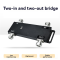 Cavity Bridge RF 2-Input 2-Output 3dB Bridge N Female Same Frequency Combiner 790-3800MHz Bridge. 