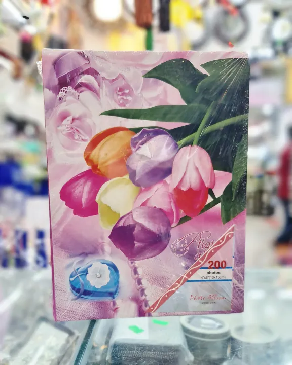 Photo%20album%20200%20pcs%204R%20%20%20%20Picture%20Organizer%20Wedding%20Memory%20Books%20Box%206%20Inch%20Album%20Kids%20Gift%20,%20Birthday%20gift%20album,%20Photo%20Storage%20Case%20200%20Image%20Memory%20Scrapbook%20Gift%20(Multi-)Color%20-%20Image%202