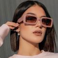 Square Fashion Sunshade Sunglasses Retro Fashion Trend. 