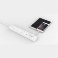 Orico OSC-4A4U-UK Surge Protector 4 UK Socket with 4 USB Charging Port 4A with UK adapter Home Office Power Strips. 