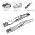 Kitchen Shred Silk The Knife, Stainless Steel Chopped Green Onion Knife, Curved Handle Design, Food Speedy Chopper Green Onion. 