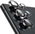 For Samsung Galaxy S24 Ultra 5G 5PCS Camera Lens Protector Rings Aluminium+Tempered Glass Scratch Resistant. 