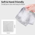 Magic Cleaning Wire Dishwashing Rag – Multipurpose Non-Scratch Wire Cleaning Cloths for Wet & Dry Use, Ideal for Kitchen, Bathroom, Dishes, Sinks, Counters & Stove Tops. 