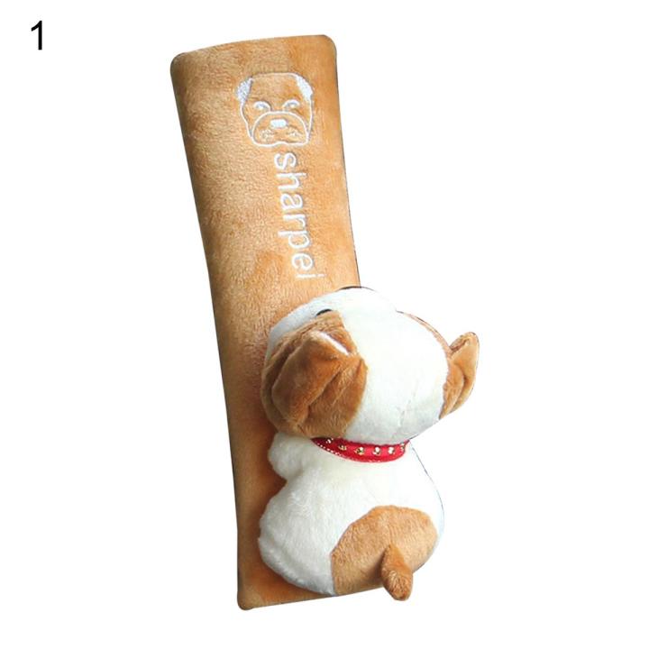 Seat Belt Cover Easy to Install Universal Cartoon Car Seat Belt Cover