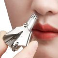 Nose Hair Trimmer For Men And Women With No Noise Washable Manual Nasal Hair Trimmer триммер для носа aparador de pêlos do nariz. 