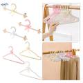 Elegant Clothes Dress Pants Hanger Beaded Clothing Hanger Closet Hanger Pearl Bowknot Clothes for Bride Baby Children.