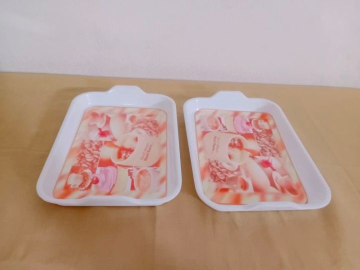 6%20Pcs%20Nasta%20Trays/Platters%206%20Pcs%20Set.%20Small%20Exclusive%20Melamine%20Serving%20Trays/Platters%20for%20Tea%20Breakfast%20Bread%20Tray%20Snack%20Plate%20And%20Food%20Tray.%20-%20Image%204