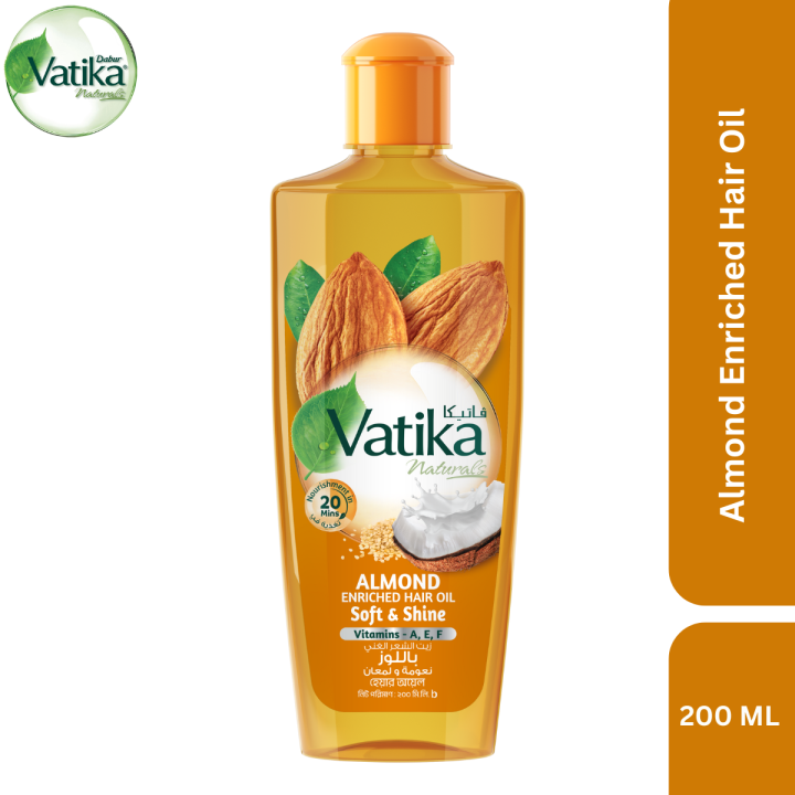 Vatika Naturals Almond Enriched Hair Oil 200ml