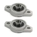 2Pcs- Zinc Alloy KFL08 Pillow Flange Mounted Ball Bearing 8mm Bore Diameter For CNC Machine 3D Printer All Kinds Of Electronics Projects. 