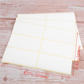 Blank Handwriting Can Paste Name Number Stickers, Sticker Labels, Self-Adhesive Labels, White, Small Easy to Use. 